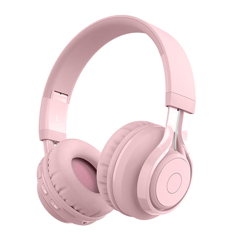 Head-mounted Cute Wireless Bluetooth Headphone Children Kids Headset with Microphone LED Light Head-mounted Cute Wireless Bluetooth Headphone Children Kids Headset with Microphone LED Light